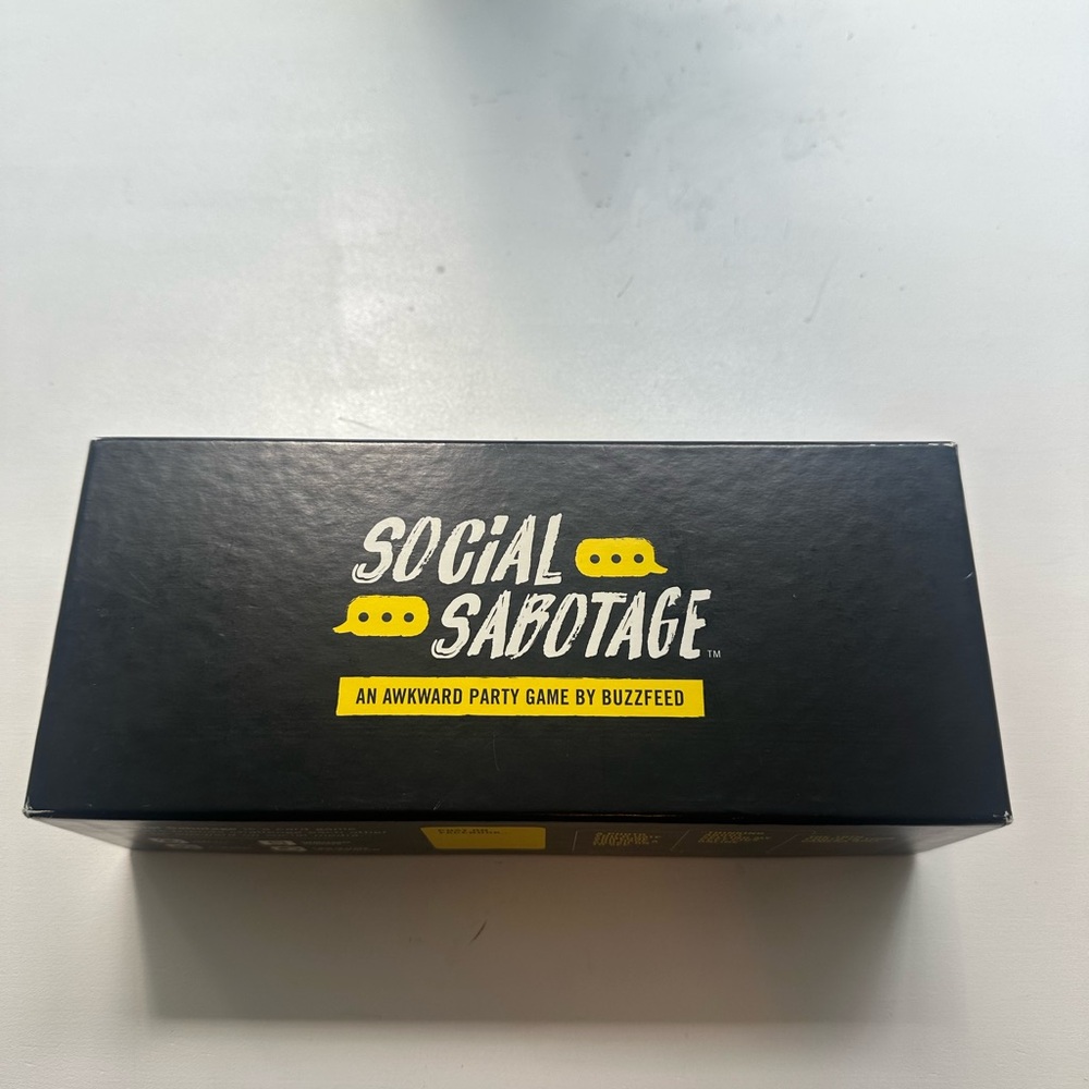 Social Sabotage Party Game by BuzzFeed
